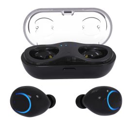 Wireless TWS Stereo Earbuds (Option: Black)