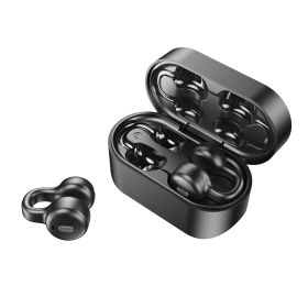 Wireless Open-back Headphones, Bluetooth Clip-on Earbuds, Sports Headphones, Ultra-lonoBattery Life, Unisex, Suitable For Everyday Wear, Christma (Option: 1)